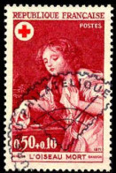 France Poste Obl Yv:1701 Mi:1778 Jean-Baptiste Greuze L'oiseau Mort (TB Cachet Rond) - Used Stamps
