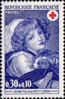 France Poste N** Yv:1700 Mi:1777 Jean-Baptiste Greuze Jeune Fille Au Petit Chien - Ungebraucht