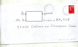 Lettre Cachet Agence Epargne Conseil - Manual Postmarks