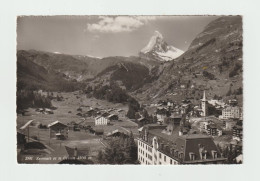 ZERMATT:  ET  LE  CERVIN  -  PHOTO  -  FP - Zermatt