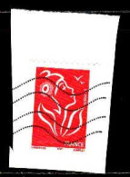France Poste Obl Yv:3743 Mi:3887IC Marianne De Lamouche ITVF (Lign.Ondulées) Sur Fragment - Used Stamps