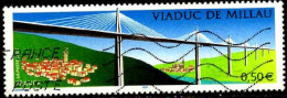 France Poste Obl Yv:3730 Mi:3883 Viaduc De Millau (Lign.Ondulées) - Used Stamps