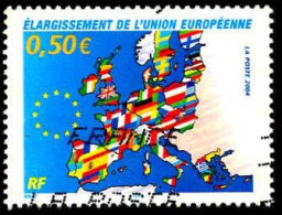 France Poste Obl Yv:3666 Mi:3710 Elargissement De L'Union Européenne (Obl.mécanique) - Used Stamps