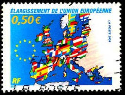 France Poste Obl Yv:3666 Mi:3710 Elargissement De L'Union Européenne (Obl.mécanique) - Gebraucht