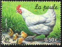 France Poste Obl Yv:3663 Mi:3806 La Poule (Beau Cachet Rond) - Gebraucht