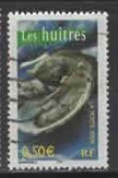 France Poste Obl Yv:3651 Mi:3796 Les Huîtres (Lign.Ondulées) - Used Stamps