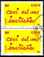 France Poste Obl Yv:3636 Mi:3780I Ben Ceci Est Une Invitation Paire (TB Cachet Rond) - Usati