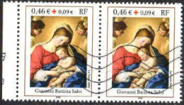 France Poste Obl Yv:3531a Mi:3669C Giovanni Battista Salvi Paire (Lign.Ondulées) - Used Stamps