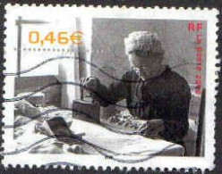 France Poste Obl Yv:3523 Louise La Repasseuse (Lignes Ondulées) - Used Stamps