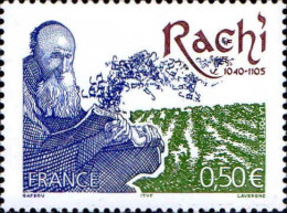 France Poste N** Yv:3746 Mi:3897 Rachi Rabbin - Unused Stamps