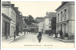 27   Saint Pierre Du Vauvray  - Environs De Louviers - Rue Grande - Autres & Non Classés