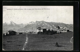 AK Salzburg, Gaisberg-Plateau Gegen Den Untersberg Und Watzmann  - Sonstige & Ohne Zuordnung