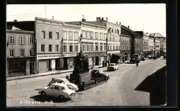 AK Altheim /O.-Ö., Strassenpartie Mit Autos, VW Käfer  - Other & Unclassified