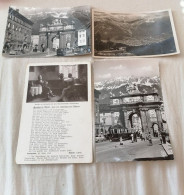 4x AK "INNSBRUCK TIROL HISTORISCH - TOLLE ANSICHTEN"    SCHÖNE ALTE POSTKARTEN VINTAGE ANTIK SW NOSTALGIE  HEIMAT - Innsbruck