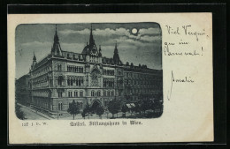 AK Wien, Blick Auf Das Kaiserl. Stiftungshaus  - Autres & Non Classés