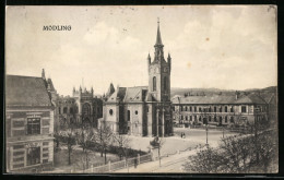 AK Mödling, Partie An Der Kirche  - Other & Unclassified