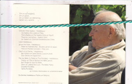 Raymond Heddebauw-Bultynck, Oostende 1921, Ieper 2010. Journalist O.r. Foto - Obituary Notices