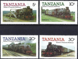 TANZANIE -  Railways Locomotives - Trains
