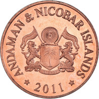Monnaie, Inde, 50 Paise, 2011, îles Andaman Et Nicobar., SPL, Cuivre Recouvert - Indien