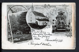 AK St. Corona, Niederösterreich 1898 Wahlfahrtskirche, Klause Bei Aspang (PK0774 - Altri & Non Classificati