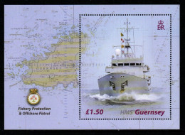 Guernsey 2003 - Mi.Nr. Block 34 - Postfrisch MNH - Schiffe Ships Fischfang Fishing - Schiffe