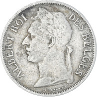 Monnaie, Congo Belge, Albert I, Franc, 1927, TTB, Cupro-nickel, KM:20 - 1910-1934: Albert I