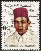 Maroc Poste Obl Yv: 540 Mi:605 Hassan II Burnous (Beau Cachet Rond) - Marocco (1956-...)