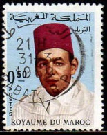 Maroc Poste Obl Yv: 544 Mi:609 Hassan II Burnous (TB Cachet à Date) - Maroc (1956-...)
