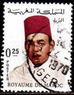 Maroc Poste Obl Yv: 540 Mi:605 Hassan II Burnous (TB Cachet Rond) - Marocco (1956-...)