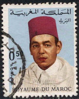 Maroc Poste Obl Yv: 544 Mi:609 Hassan II Burnous (cachet Rond) - Marruecos (1956-...)