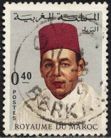 Maroc Poste Obl Yv: 543 Mi:608 Hassan II Burnous (TB Cachet Rond) - Marocco (1956-...)