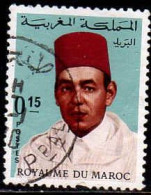 Maroc Poste Obl Yv: 538 Mi:603 Hassan II Burnous (TB Cachet Rond) - Morocco (1956-...)