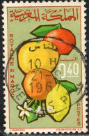 Maroc Poste Obl Yv: 509 Mi: 572 (Agrumes) (TB Cachet à Date) - Marruecos (1956-...)