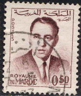 Maroc Poste Obl Yv: 442 Mi:499 Hassan II (Beau Cachet Rond) - Morocco (1956-...)