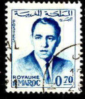 Maroc Poste Obl Yv: 443 Mi:501 Hassan II (TB Cachet Rond) - Marruecos (1956-...)