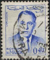 Maroc Poste Obl Yv: 441B Mi:498 Hassan II (TB Cachet Rond) - Maroc (1956-...)