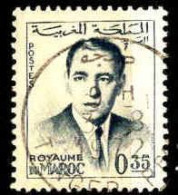 Maroc Poste Obl Yv: 441A Mi:497 Hassan II (TB Cachet à Date) 31-8-1972 - Marocco (1956-...)