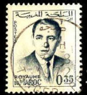 Maroc Poste Obl Yv: 441A Mi:497 Hassan II (TB Cachet à Date) 31-8-1972 - Marokko (1956-...)