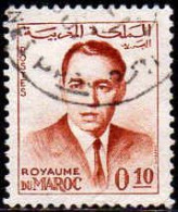 Maroc Poste Obl Yv: 438 Mi:492 Hassan II (TB Cachet Rond) - Maroc (1956-...)