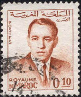Maroc Poste Obl Yv: 438 Mi:492 Hassan II (cachet Rond) - Morocco (1956-...)