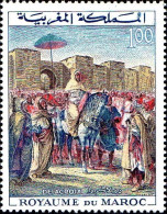 Maroc Poste N** Yv: 471 Mi:530 Delacroix Sultan Moulay Abderahman - Morocco (1956-...)