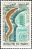 Maroc Poste N** Yv: 449 Mi:507 Aquarium De Casablanca Murène - Maroc (1956-...)