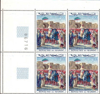 Maroc Poste N** Yv: 471 Mi:530 Delacroix Sultan Moulay Abderahman Bloc De 4 CdF - Morocco (1956-...)