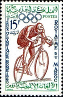 Maroc Poste N** Yv: 415 Mi:464 Jeux Olympiques Rome Cyclisme - Marokko (1956-...)