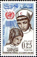 Maroc Poste N* Yv: 555 Mi:618 OMS Infirmières (sans Gomme) - Morocco (1956-...)