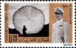 Maroc Poste N* Yv: 504 Mi 565  Hassan II (défaut Gomme) - Marocco (1956-...)