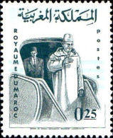 Maroc Poste N* Yv: 483 Mi:545 Mohammed V Sortant D'avion (sans Gomme) - Marruecos (1956-...)