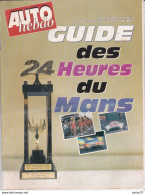 24 Heures Du Mans 1998, Auto Hebdo Supplément Guide Des 24 Du Mans - Le Mans