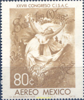 182300 MNH MEXICO 1972 28 CONGRESO DE ESCRITORES Y COMPOSITORES - Mexique