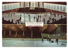 FONT ROMEU Patinoire Olympique  (carte Photo Animée) - Altri & Non Classificati